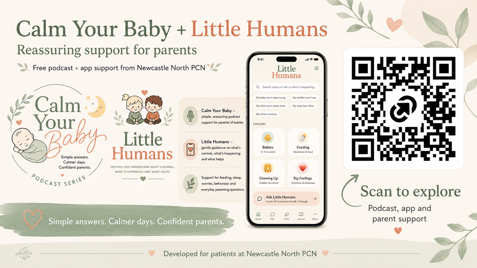 Calm Your Baby and Little Humans